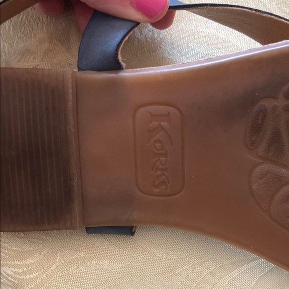 Korks Skylar Blue Denim Thong Sandals 
Size 7 - Picture 7 of 12
